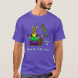 St. Urho T-shirt with Peace Grasshopper