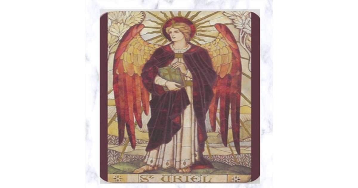 St. Uriel the Archangel Prayer Card Zazzle