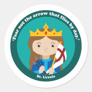 St. Ursula Classic Round Sticker