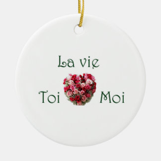 St Valentin Ornement V Ceramic Ornament