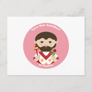 St. Valentine Holiday Postcard