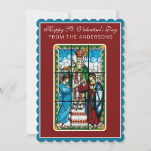 St. Valentines Day Religious Poem Prayer Card
