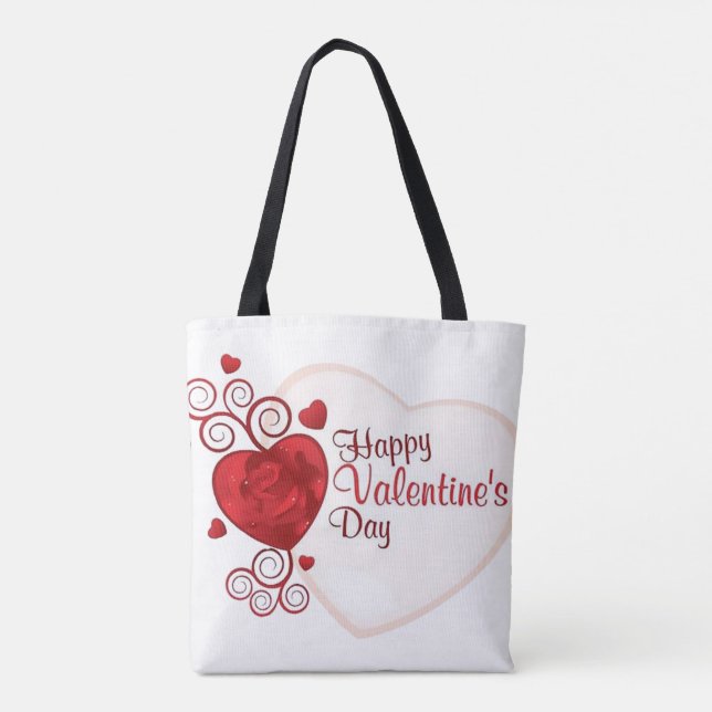 St. Valentine's day Tote Bag (Back)