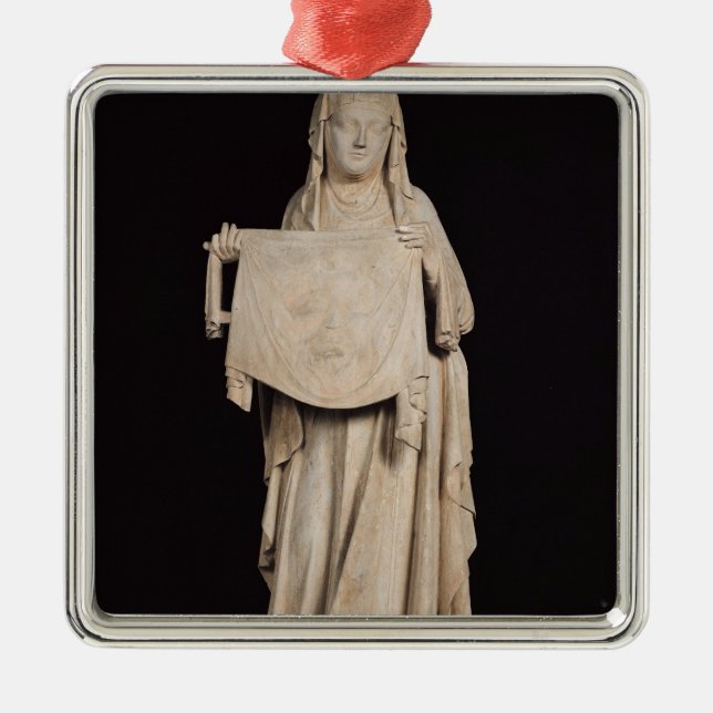 St. Veronica, c.1310 Metal Ornament (Front)