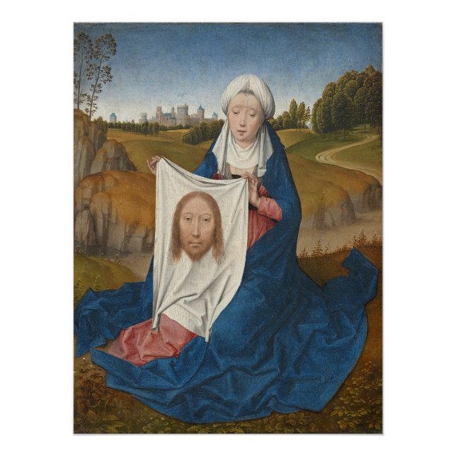 St. Veronica, c.1470-1475 (oil on panel) Poster (Front)