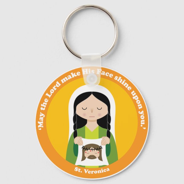 St. Veronica Keychain (Front)