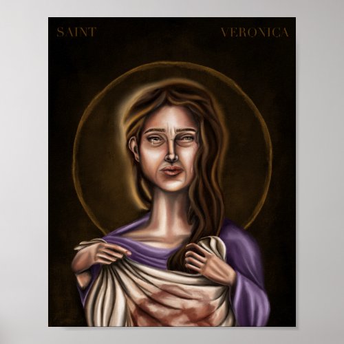 St Veronica Large Print