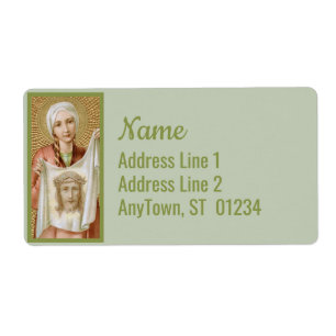 St. Veronica of Jerusalem (JM 60) Label