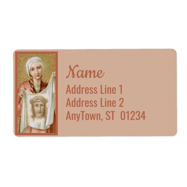 St. Veronica of Jerusalem (JM 60) Label (Front)