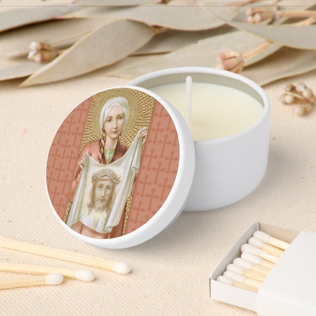 St. Veronica of Jerusalem (JM 60) Mini Candle Favors (Insitu)