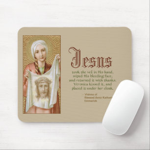 St. Veronica of Jerusalem (JM 60) Mouse Pad