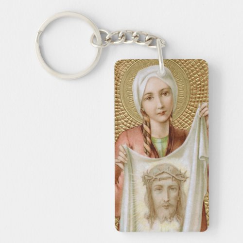 St Veronica of Jerusalem JM 60 Rectang Acrylic Keychain