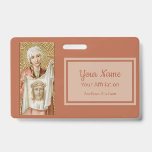 St. Veronica of Jerusalem (JM 60; Style2) Badge
