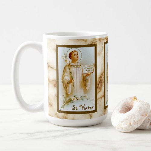 St Viator of Lyon the Catechist BF 02 Coffee Mug