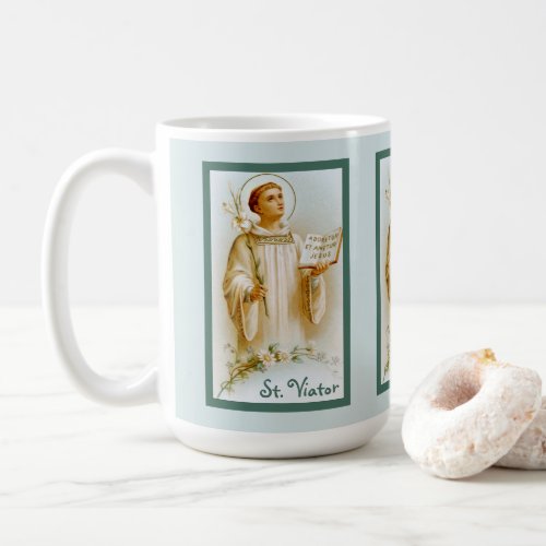 St Viator of Lyon the Catechist BF 02 Coffee Mug