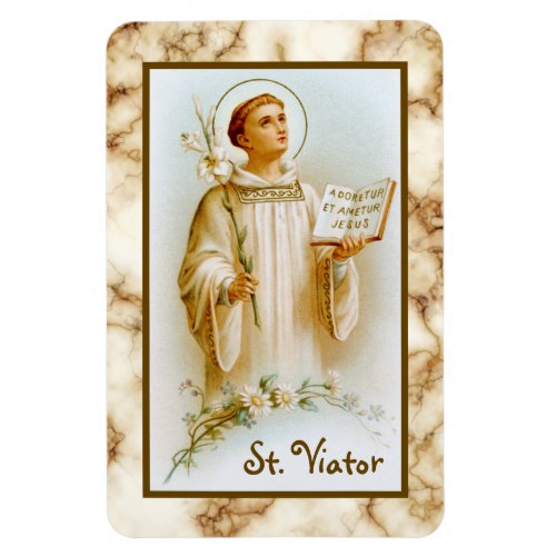 St Viator of Lyon the Catechist BF 02 Magnet