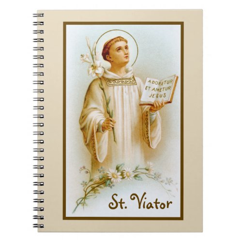 St Viator of Lyon the Catechist BF 02 Notebook