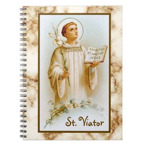 St Viator of Lyon the Catechist BF 02 Notebook