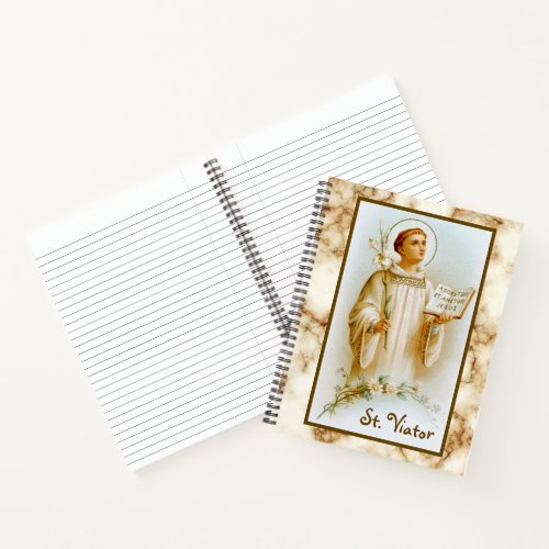 St Viator of Lyon the Catechist BF 02 Notebook