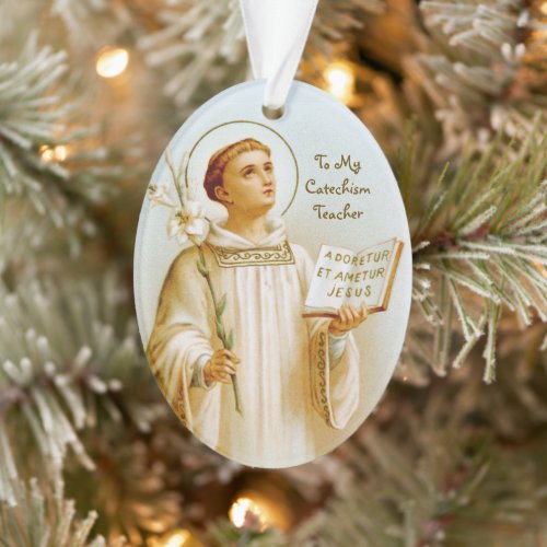 St Viator of Lyon the Catechist BF 02 Ornament