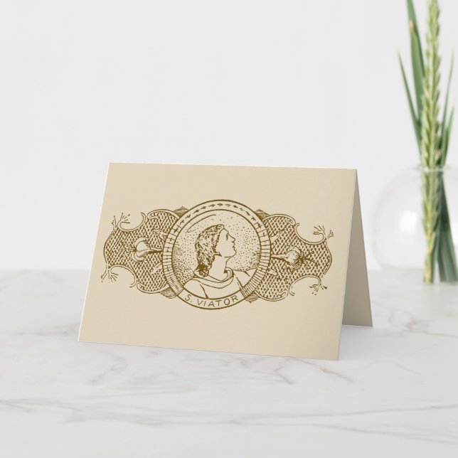 St. Viator of Lyon the Catechist (LD 001) Card (Front)