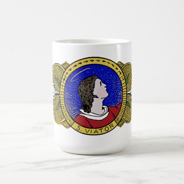 St. Viator of Lyon the Catechist (LD 001) Coffee Mug (Center)