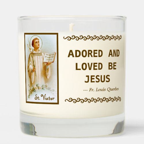 St Viator the Catechist BF 02  Scented Candle