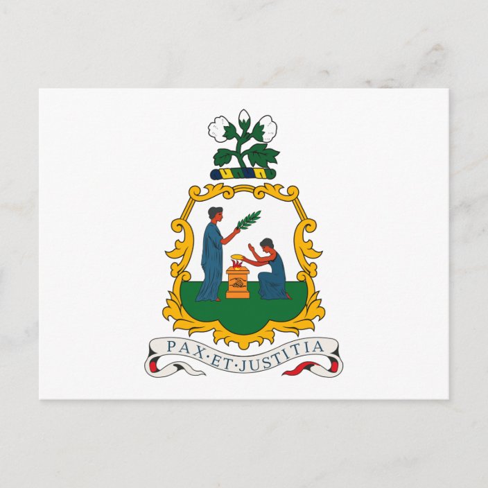 St. Vincent And Grenadines Coat of Arms Postcard | Zazzle.com