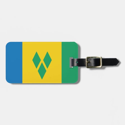 St Vincent and the Grenadines Flag Luggage Tag