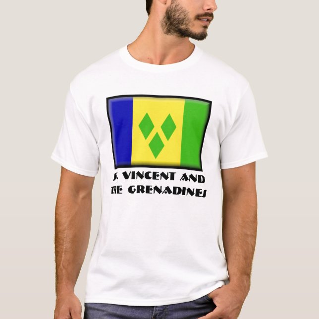 St. Vincent and the Grenadines T-Shirt (Front)