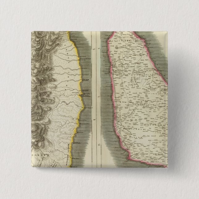 St Vincent, Barbadoes Button (Front)