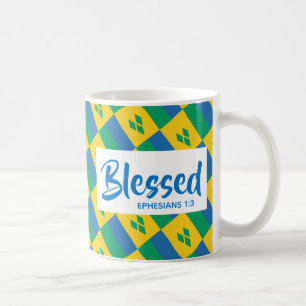 ST VINCENT Blessed Ephesians Christian Scripture Coffee Mug