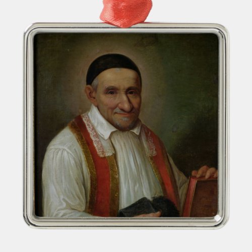 St Vincent de Paul  1649 Metal Ornament