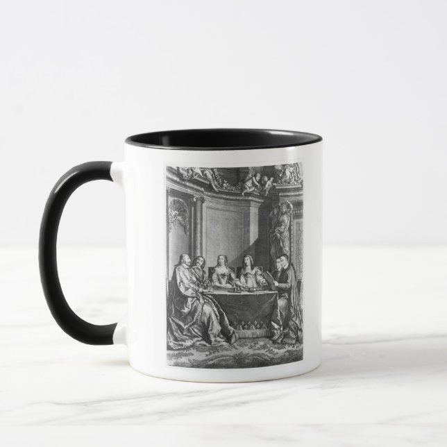 St. Vincent de Paul  and Cardinal Jules Mazarin Mug (Left)