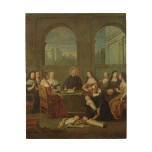 St. Vincent de Paul and the Sisters of Charity Wood Wall Decor