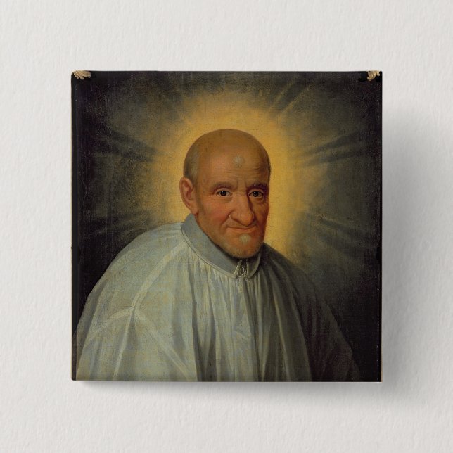 St. Vincent de Paul Button (Front)