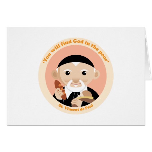 St. Vincent de Paul Cards (Front Horizontal)