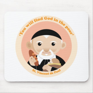 St. Vincent de Paul Mouse Pad