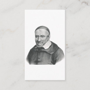 St. Vincent de Paul Patron Saint of Charity Enclosure Card