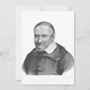 St. Vincent de Paul Patron Saint of Charity Holiday Card