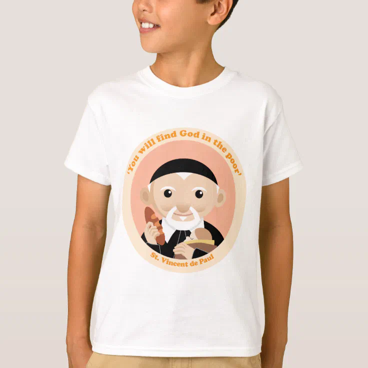 St. Vincent de Paul T-Shirt | Zazzle