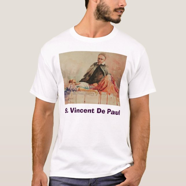St. Vincent De Paul T-Shirt (Front)