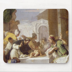 St. Vincent Ferrer performing a miracle Mouse Pad