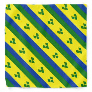 St. Vincent Flag Bandana