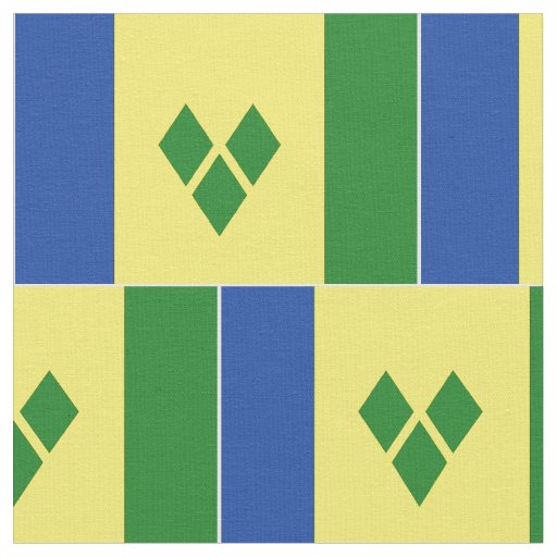 St. Vincent Flag Fabric