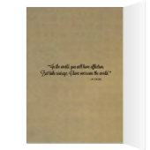 St. Vincent Saragossa Deacon & Martyr Card (Inside (Left))