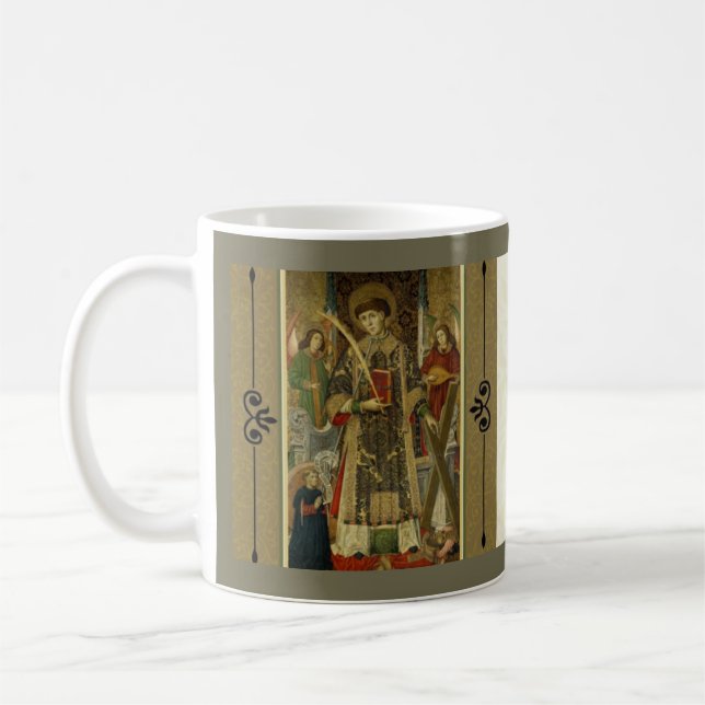 St. Vincent Saragossa Deacon & Martyr Mug (Left)