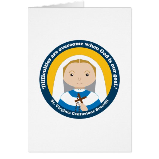 St. Virginia Centurione Bracelli (Front)
