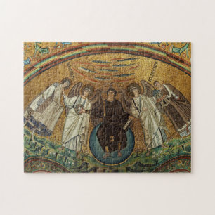 St. Vitalis, Archangel and Jesus Christ Byzantine  Jigsaw Puzzle