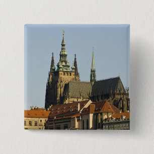 St. Vitus Cathedral and Prague Castle, one of Button